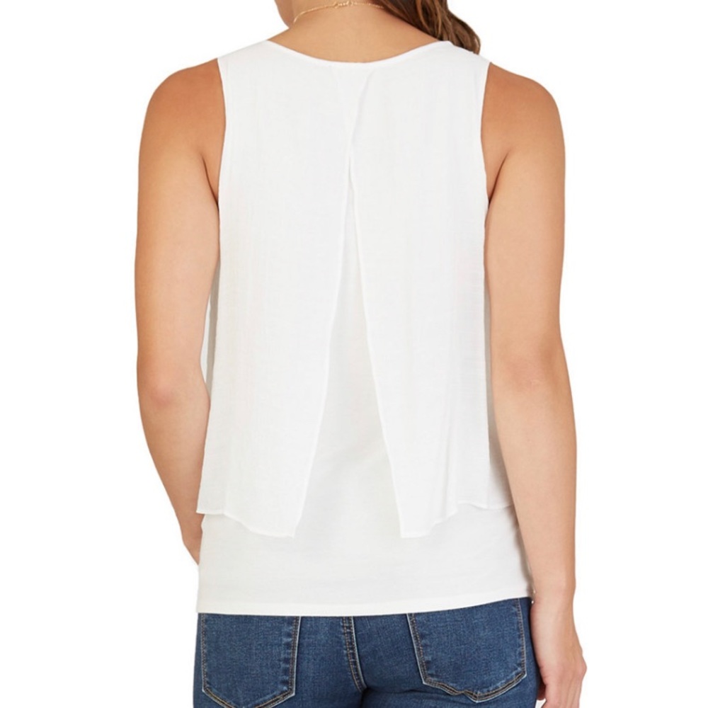 Bcx Juniors’ Split-Back Popover Blouse - image 2